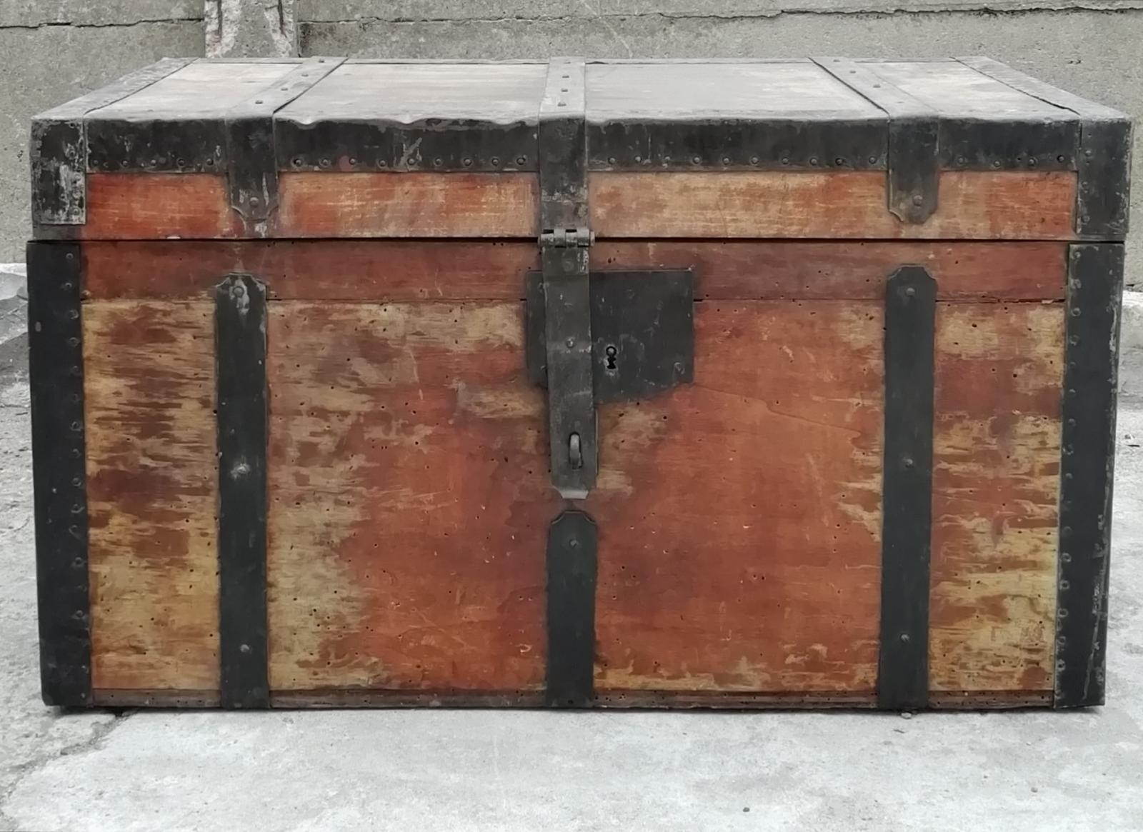 Arredamento Casa Classico Baule Boetica In Legno Mango Massiccio